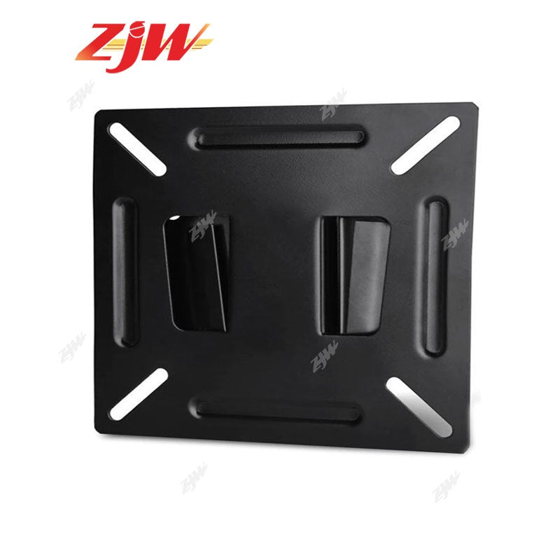 ZJW TV Wall Mount Bracket Fixed Flat Panel  Wall-mounted Stand for 12 -24 inch LCD LED Monitor