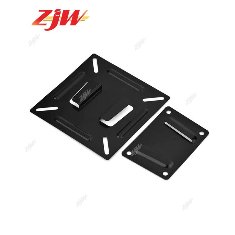 ZJW TV Wall Mount Bracket Fixed Flat Panel  Wall-mounted Stand for 12 -24 inch LCD LED Monitor