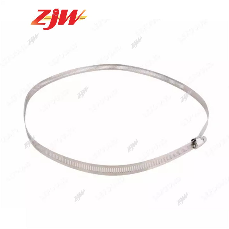 ZJW Ø100/Ø200/Ø300/Ø400mm Stainless Steel Telephone Pole Clamp CCTV Bracket Tube Clamp Hose Clamp
