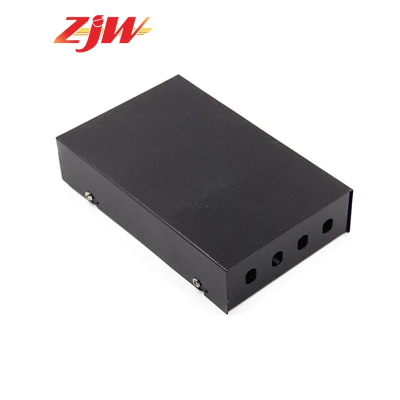 ZJW 4 Cores Iron FTTH Terminal Box Fiber Box Fiber Optic Patch Panel FTTX Distribution Box