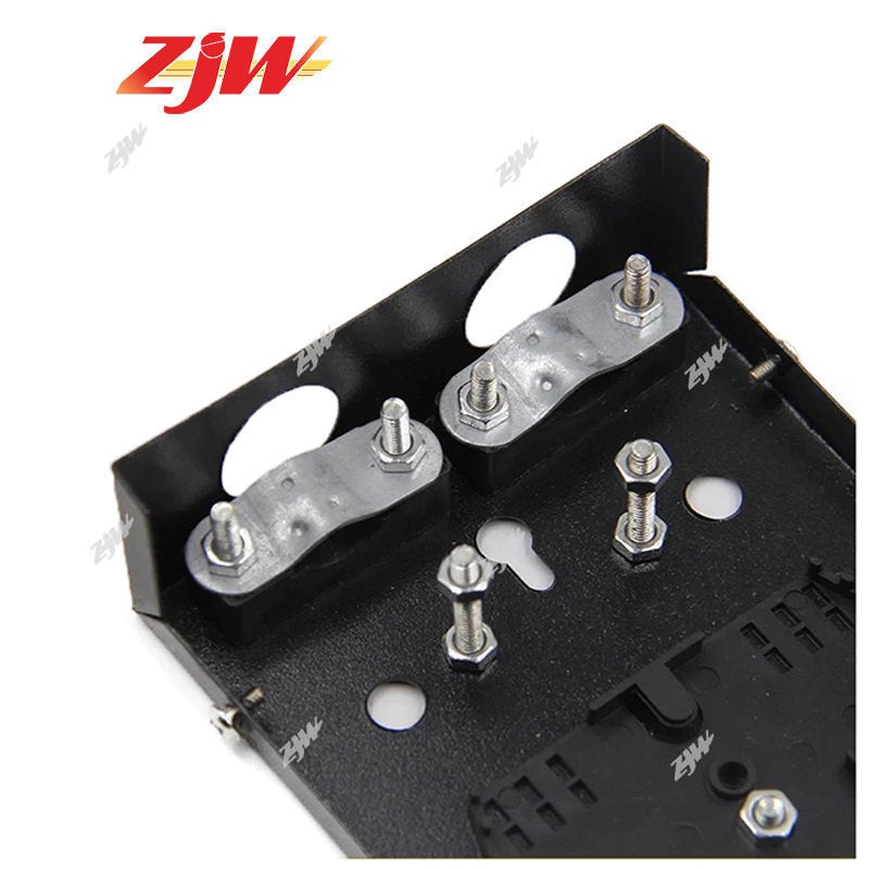 ZJW 4 Cores Iron FTTH Terminal Box Fiber Box Fiber Optic Patch Panel FTTX Distribution Box