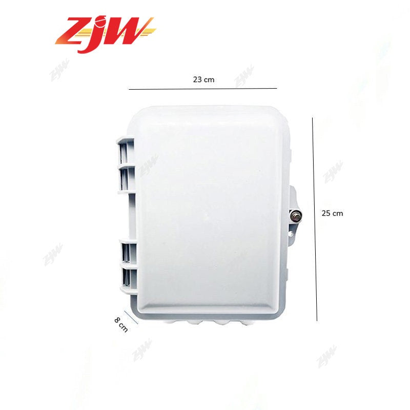 ZJW 1:16 Nap Box Fiber Optic PLC Splitter Box / 24 core FTTH adapter Distribution Box
