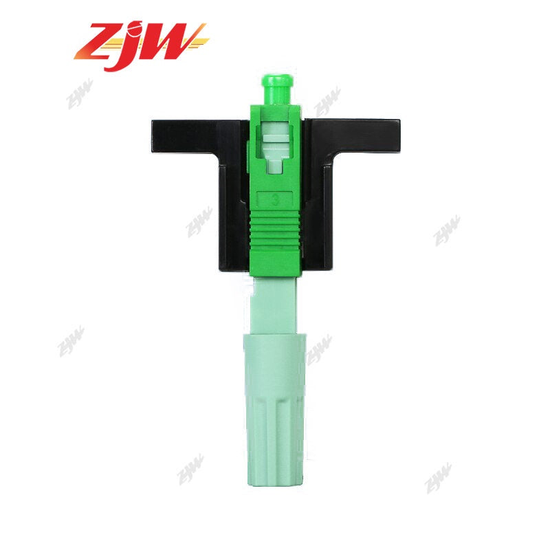 ZJW Fibre Optic SC Butterfly Connector SC Connector Fiber Optical Twist Type Fast Connector