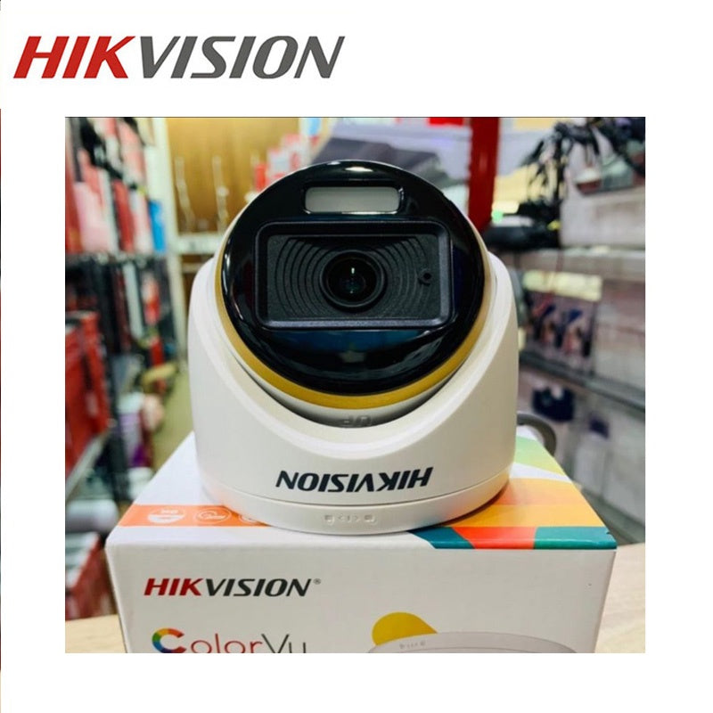 Colorvu/Built in Mic HIK- DS-2CE70DF3T-PFS 1080P/2.8mm Dome-White Light Distance 20meters