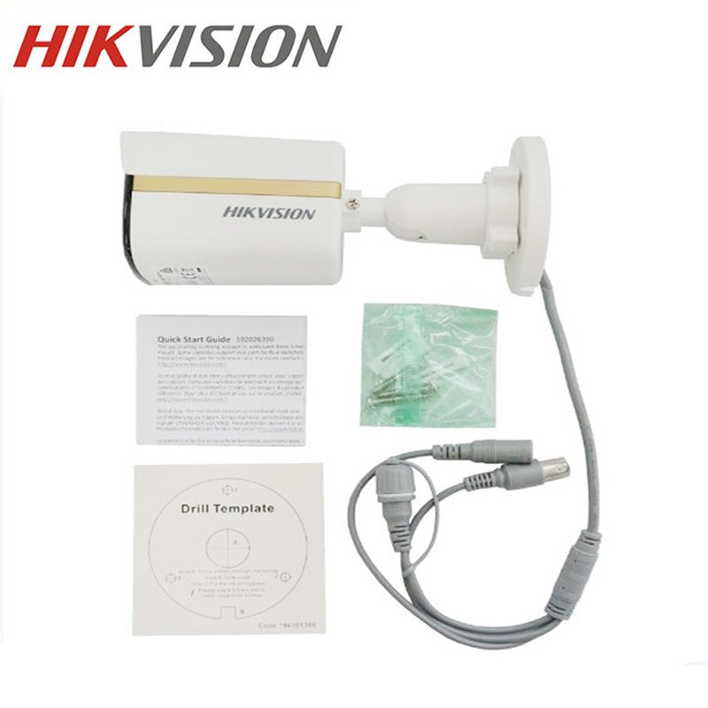 Hikvision  2MP With Audio / Non Audio Bullet Analog ColorVu CCTV Camera