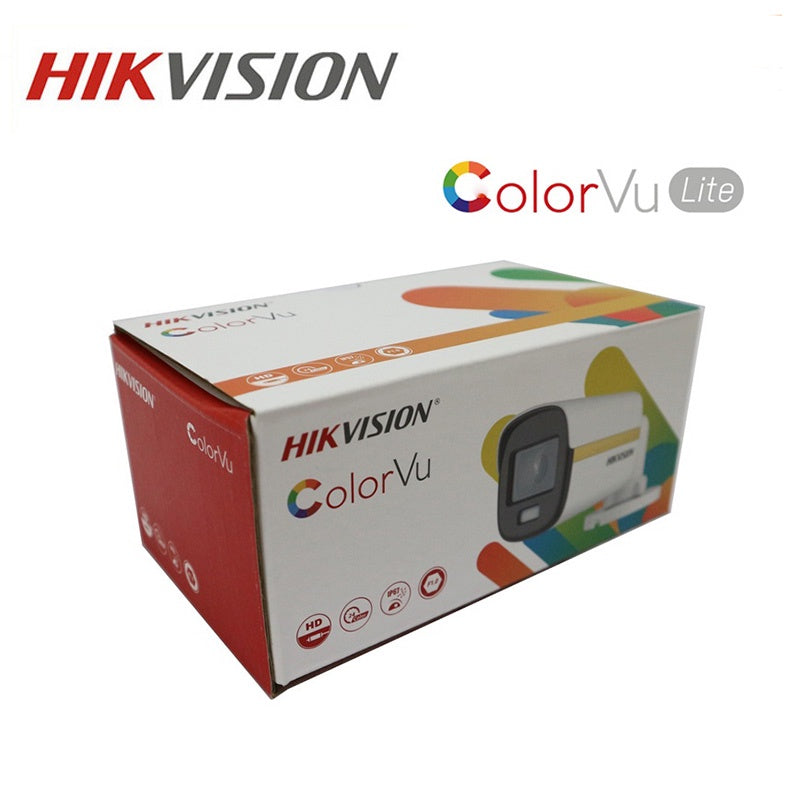 Hikvision  Bullet Camera  2MP 1080P ColorVu  24/7 Colored with LED Warm Light