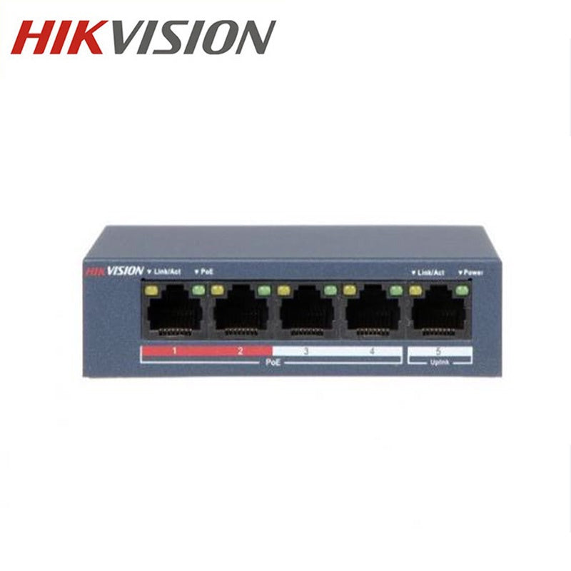 DS-3E1105P-EI/M  / DS-3E0109P-E/M(B) 4 / 8 Port  Hikvision Port Fast Ethernet Unmanaged POE Switch
