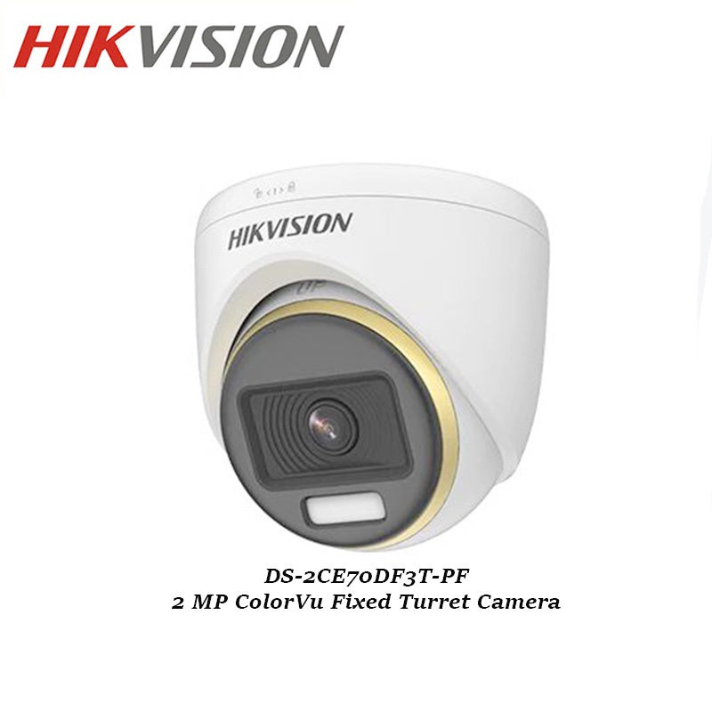 DS-2CE70DF3T-PF(2.8) HIKVISION ColorVu 2.0 2MP 3D DNR True WDR FF2.8mm Hikvision