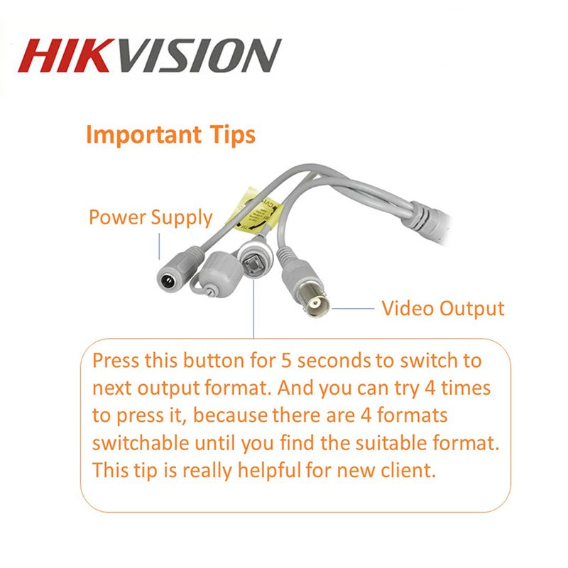Hikvision  Bullet Camera  2MP 1080P ColorVu  24/7 Colored with LED Warm Light