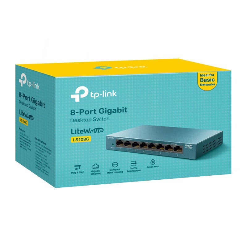 LS105G / LS108G 10/100/1000Mbps Desktop Network Switch