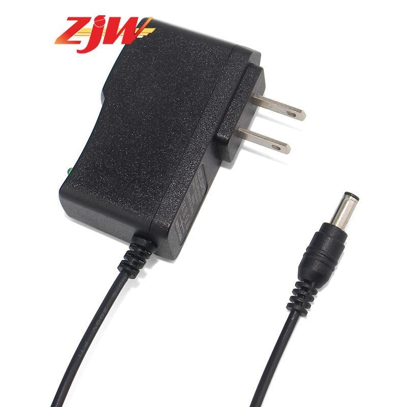 ZJW 12V 1A Power Adapter  AC100-240V 12W Power Supply for CCTV Camera DVR LED light strips