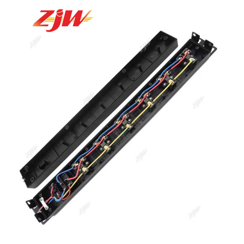 ZJW PDU 6 Slot Power Strip Unit for Data Cabinet Rack High Quality 6 Gang
