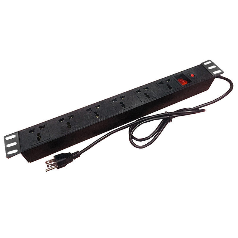 ZJW PDU 6 Slot Power Strip Unit for Data Cabinet Rack High Quality 6 Gang