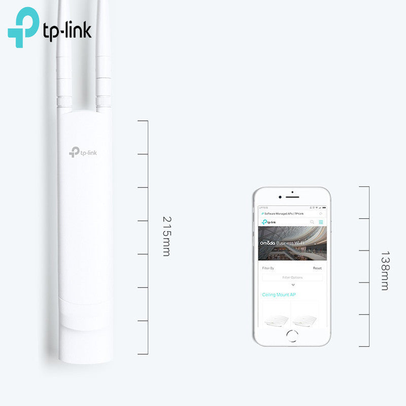 Omada EAP110-Outdoor 300Mbps Wireless N Outdoor Access Point AP | EAP110 Outdoor