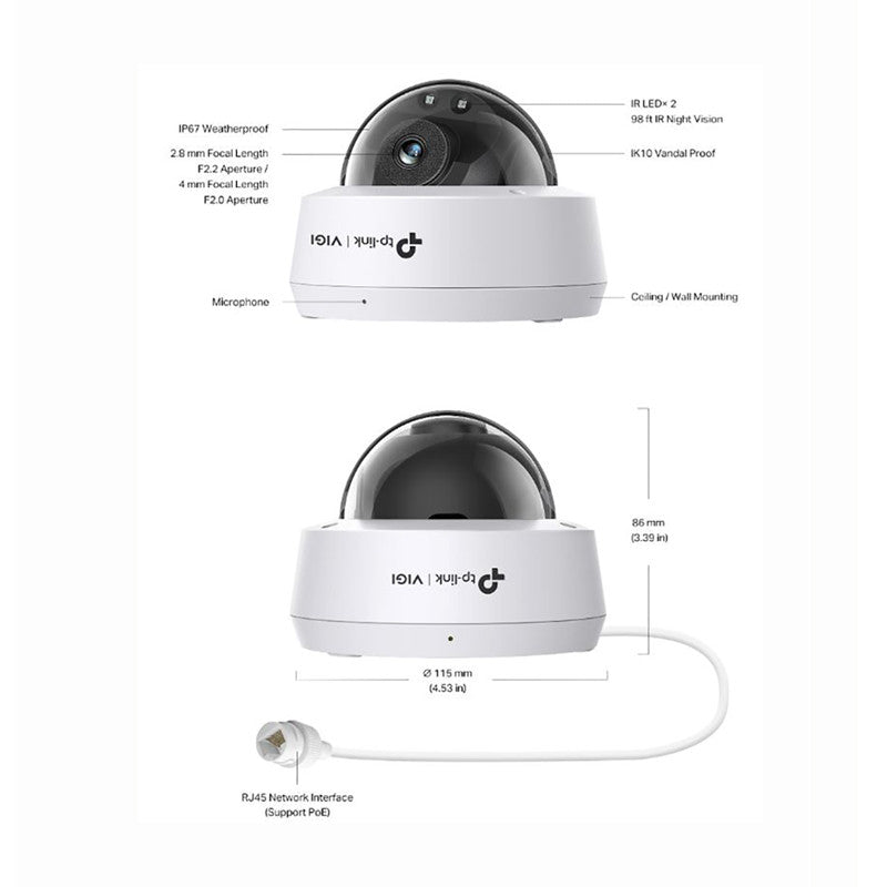 C220I | 2.8mm 2MP | IR | Dome | Network | CCTV | Camera