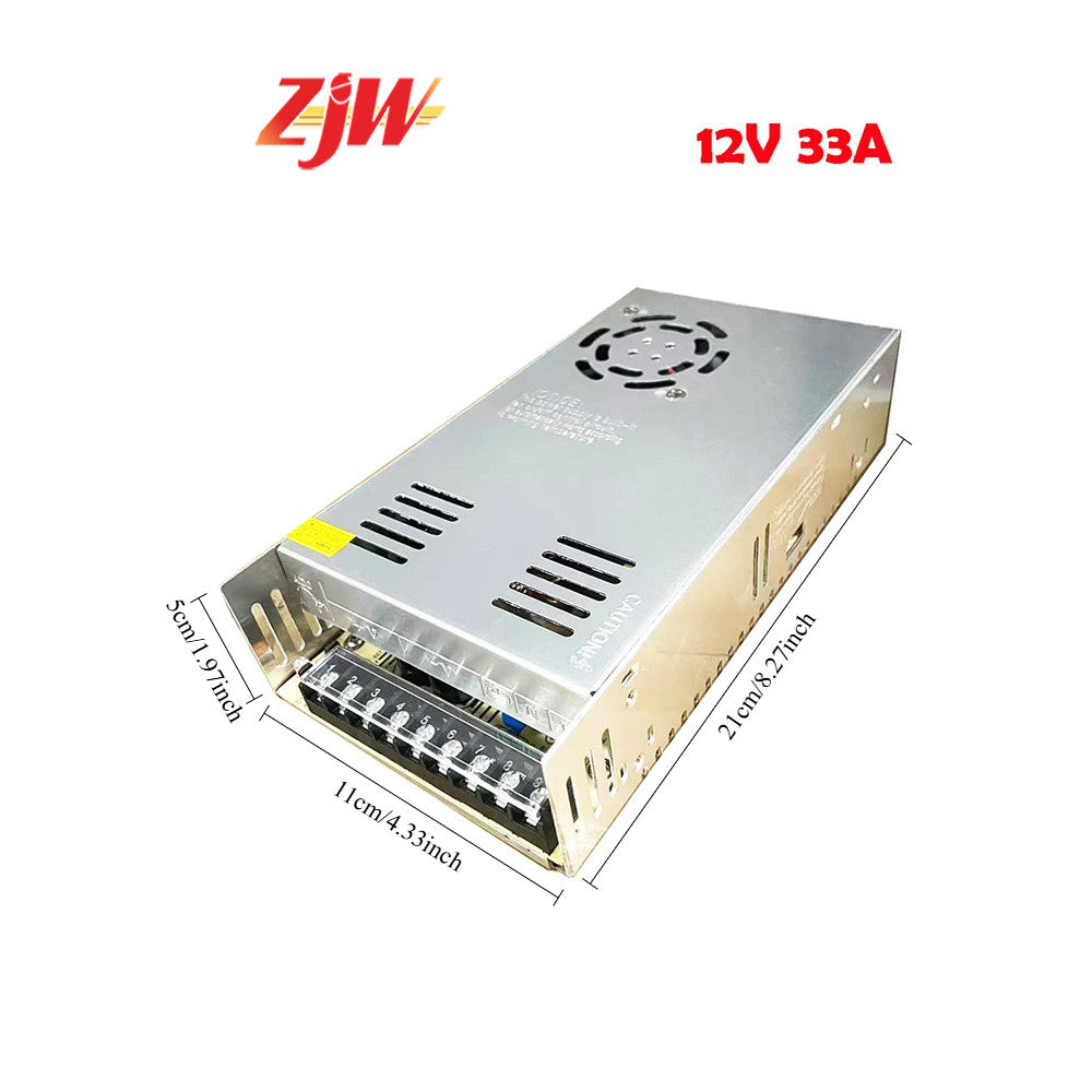 ZJW 12V 5A/10A/20A/30A /33A/40A Centralized Power Supply 12V Power AC TO DC for Led Sign CCTV Camera