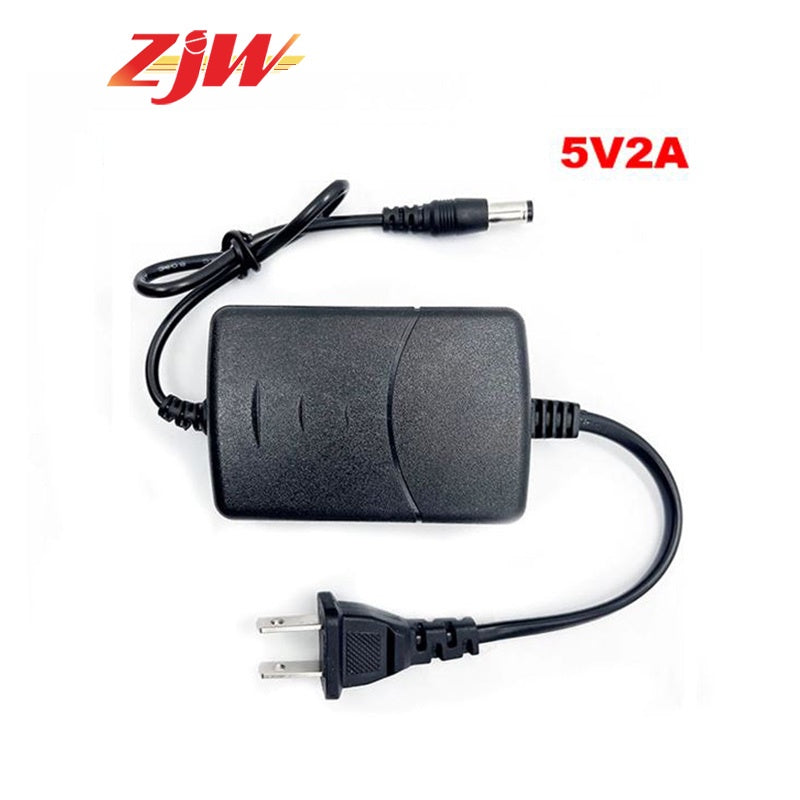 ZJW Fiber Switch Power Adapter 5V 2A Media Converter Adaptor Power Supply FTTH Tool Heavy Load