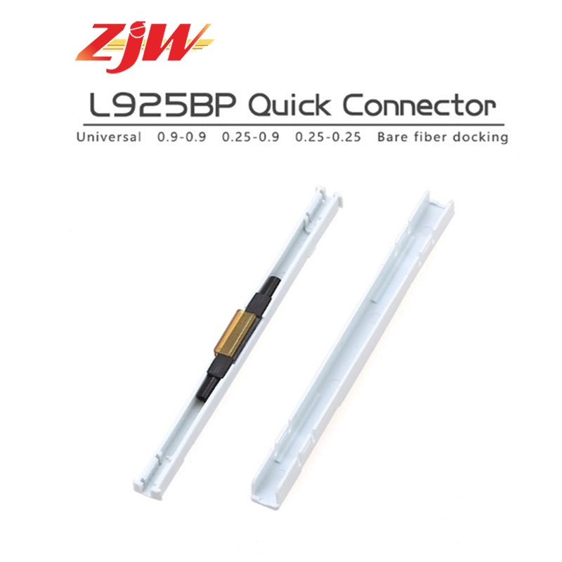 ZJW 5Pcs Bare Optical Fiber Cold Connector Drop Cable Splice Fiber Mechanical Splice L925BP