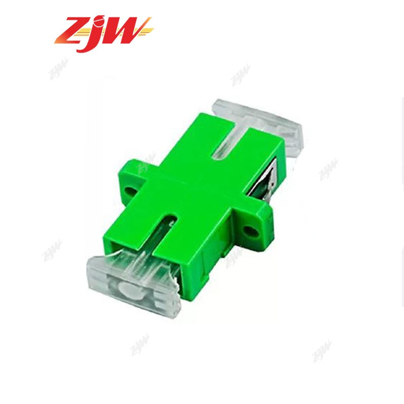 ZJW 10pcs SC APC Single mode  Multimode Fiber optic Adapter fiber coupler for FTTH Fiber Optic Cable