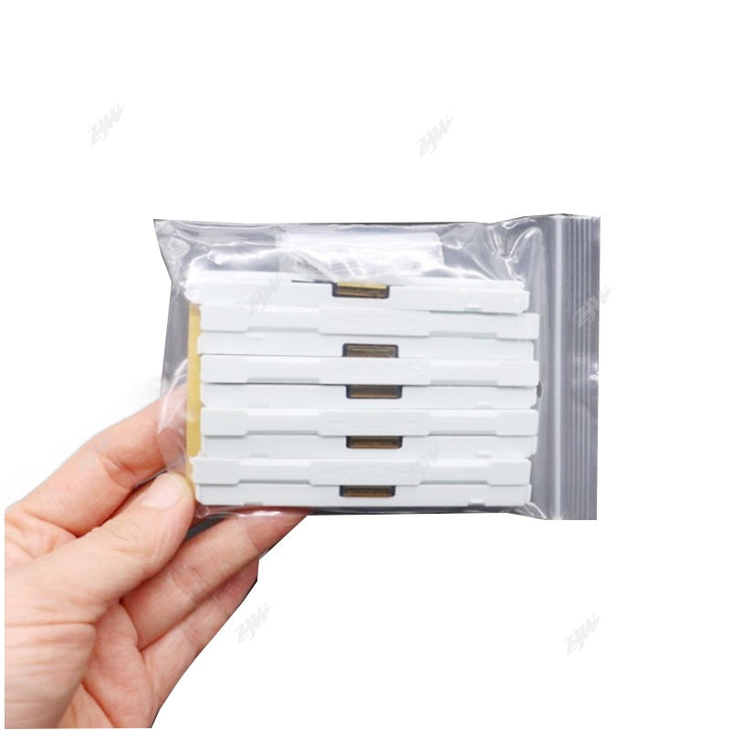 ZJW 5Pcs Bare Optical Fiber Cold Connector Drop Cable Splice Fiber Mechanical Splice L925BP