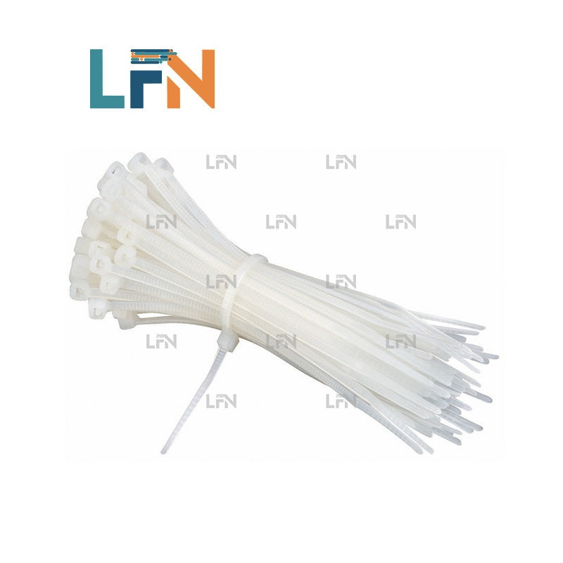 100PCS 4 Series  Width Nylon Cable Tie Reusable Self Locking Adjustable Flexible Nylon Cable Zip Tie
