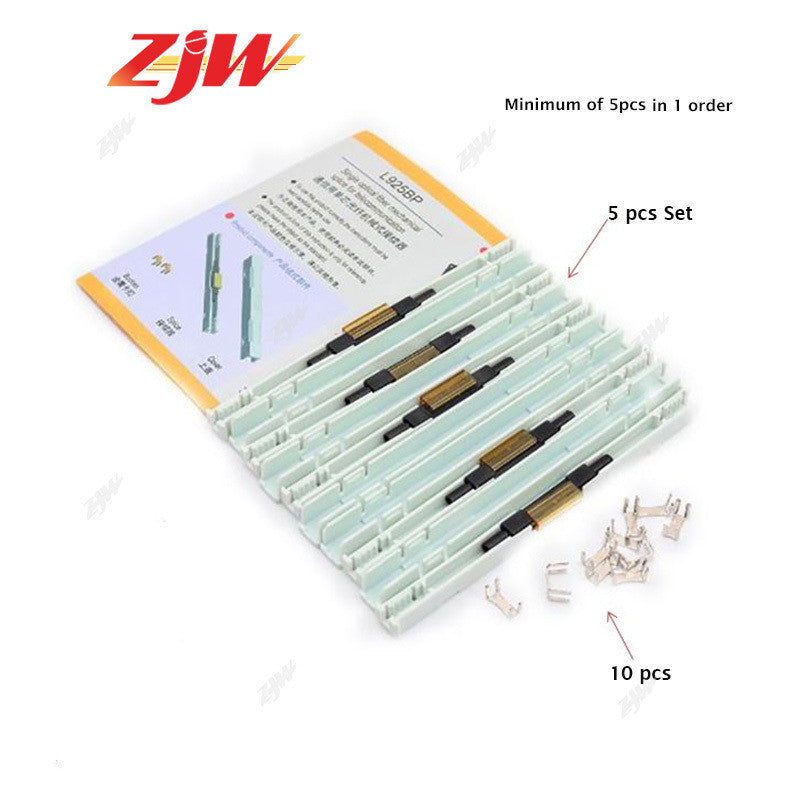 ZJW 5Pcs Bare Optical Fiber Cold Connector Drop Cable Splice Fiber Mechanical Splice L925BP