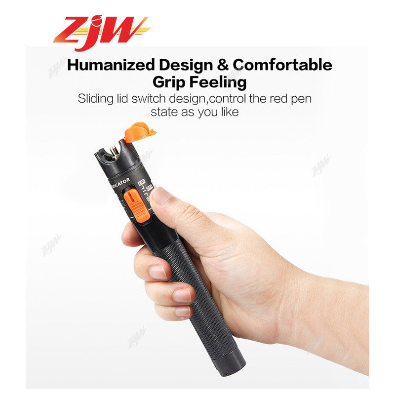 Red Laser Fiber Optic Visual Fault Locator Fiber Optic Test Pen 10MW 10KM