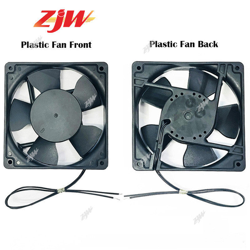 ZJW Network Data Cabinet Fan Cooling Fan  Exhaust Fan for Data Cabinet with Plug