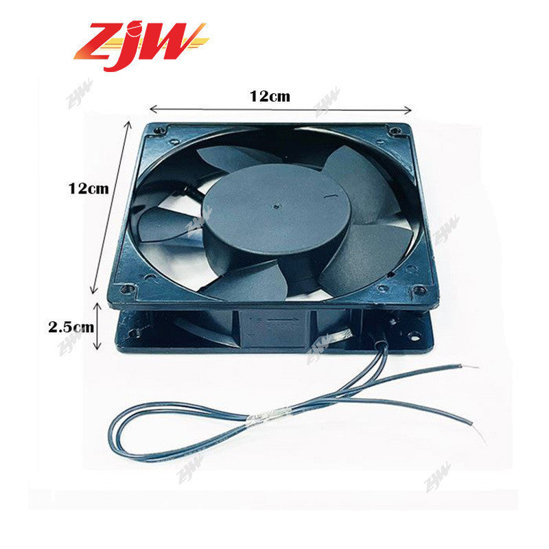 ZJW Network Data Cabinet Fan Cooling Fan  Exhaust Fan for Data Cabinet with Plug