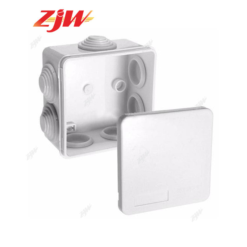 ZJW Waterproof CCTV Junction Box Enclosure 100x100x70mm 85x85x50mm Outdoor Box IP65