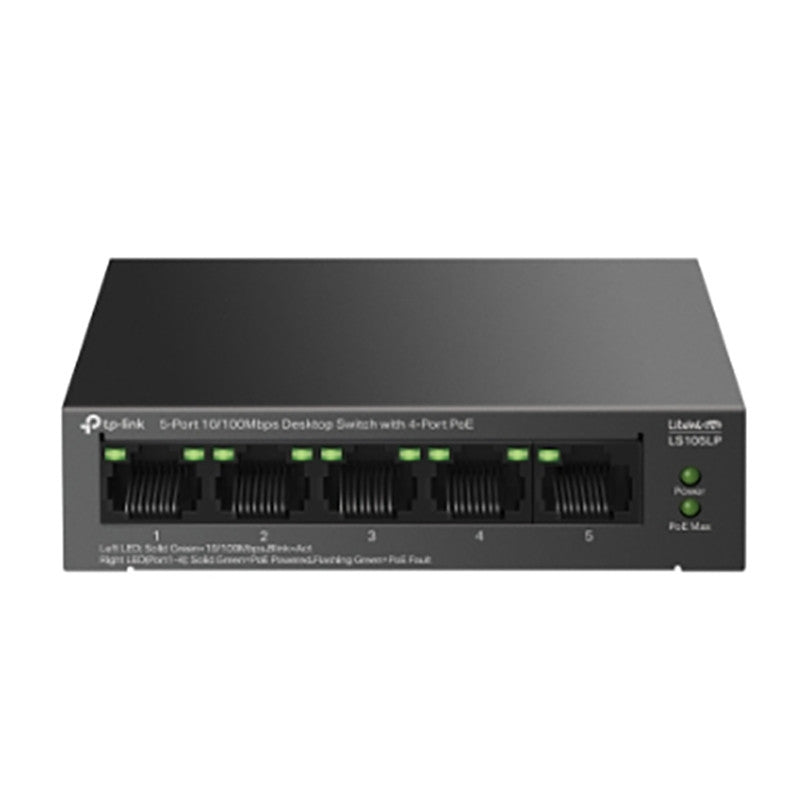 LS105LP | 5-Port / LS109P | 9-Port |10/100Mbps | Desktop | Network | Switch | 4-Port /8-Port| PoE