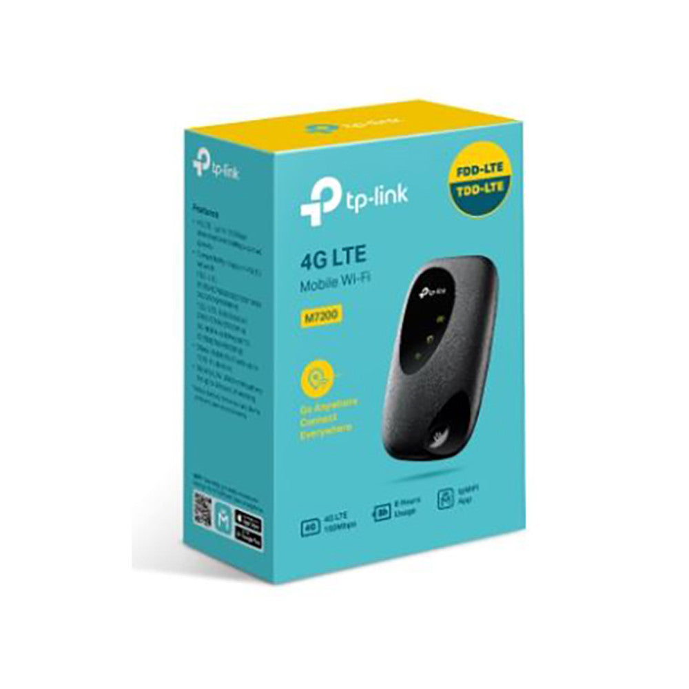 M7200 | 4G LTE | Mobile | Open Line | 8 Hours of Battery | Travel Pocket Wi-Fi