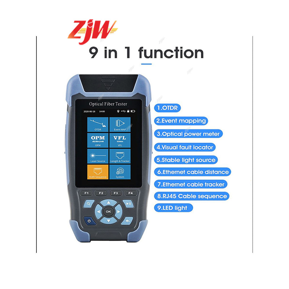 ZJW Mini Pro OTDR Reflectometer 1 Device Optical Fiber Tester
