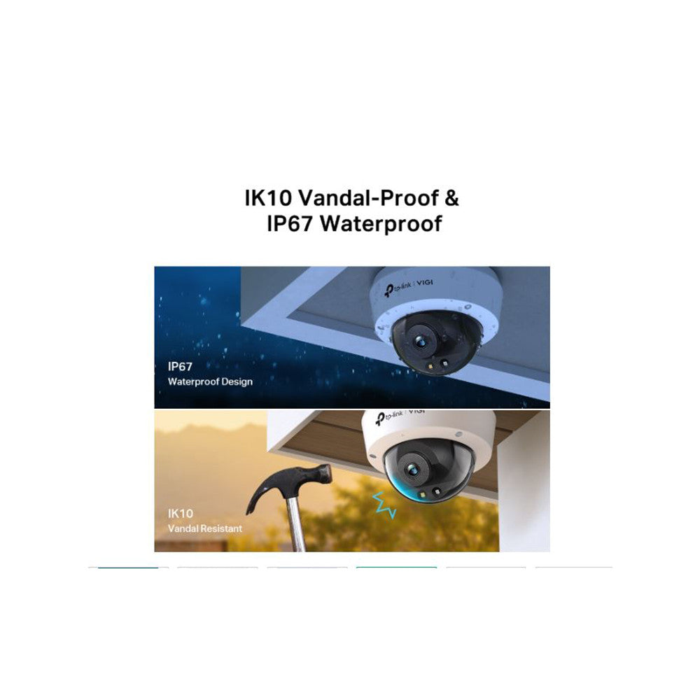 VIGI C230  3MP / VIGI C240 4MP Full-Color Dome Network Camera
