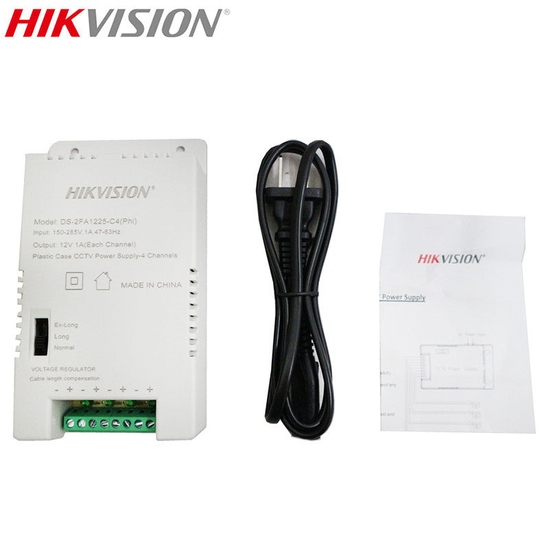 Hikvision Switching Power Supply DS-2FA1225-C4 / DS-2FA1205-C8  CCTV Power Supply True Rated