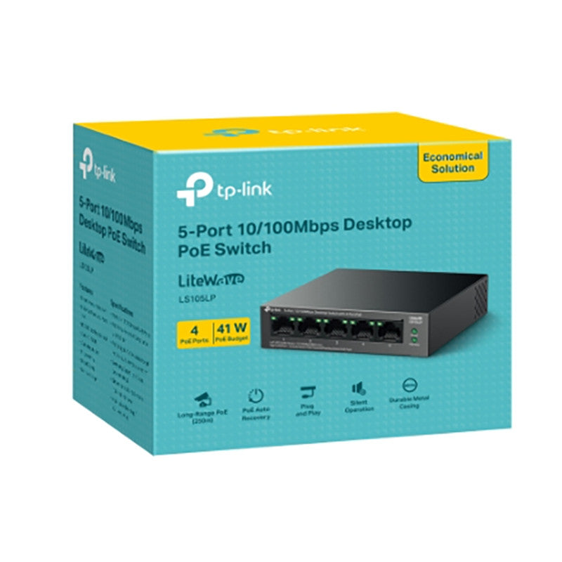 LS105LP | 5-Port / LS109P | 9-Port |10/100Mbps | Desktop | Network | Switch | 4-Port /8-Port| PoE