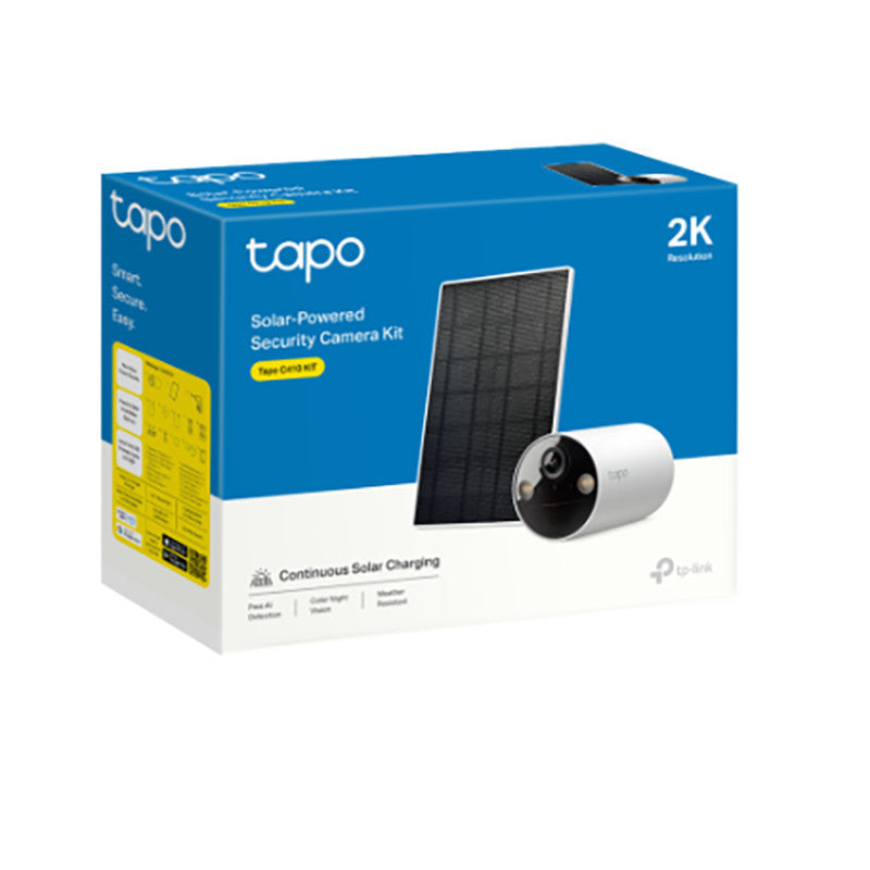 Tapo C410 Kit | 2K | 3 MP | Solar-Powered | CCTV | Outdoor | Security | Camera | Kit