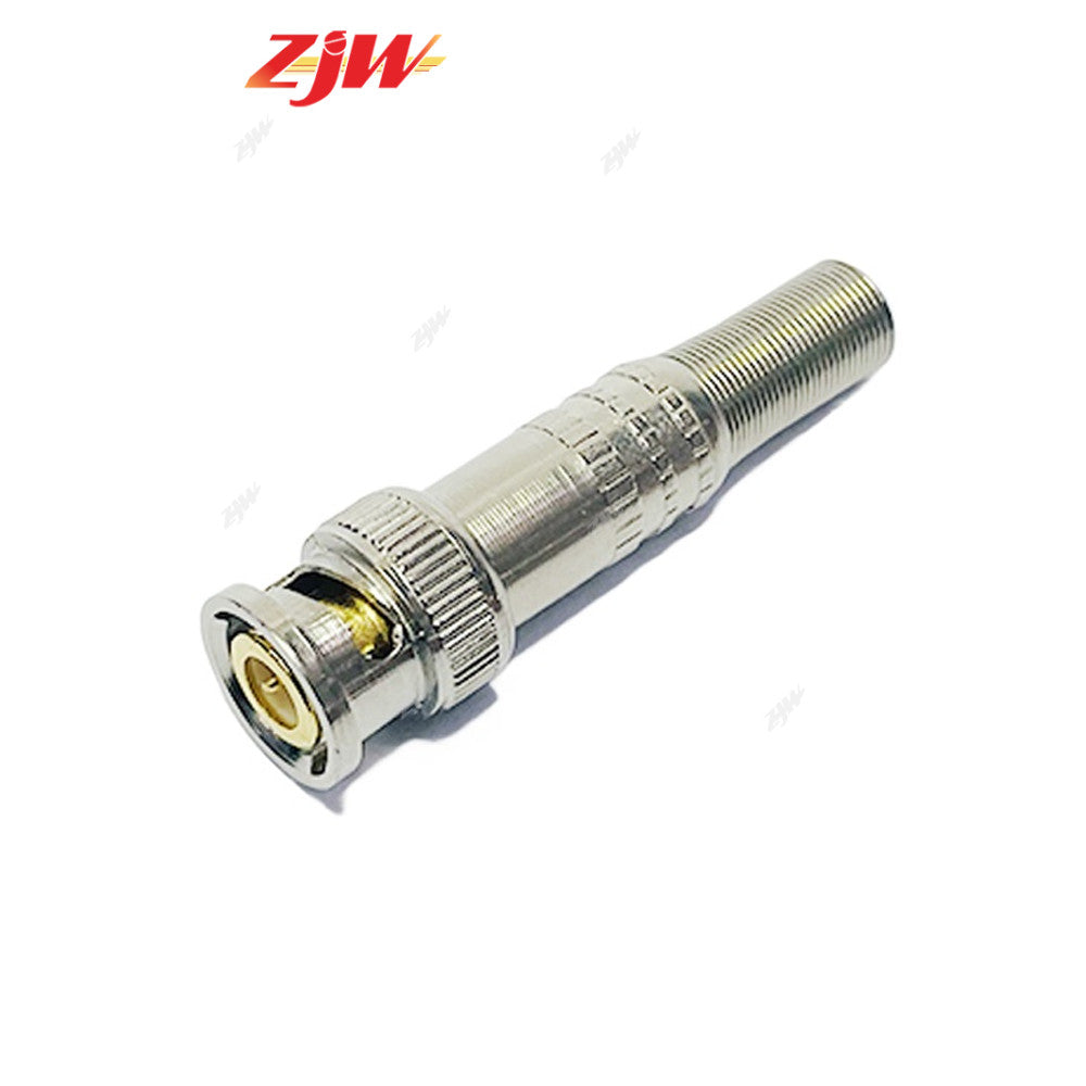 ZJW 5pcs BNC Connector (scew type) for Coaxial RG59 and RG6 Siamese cable
