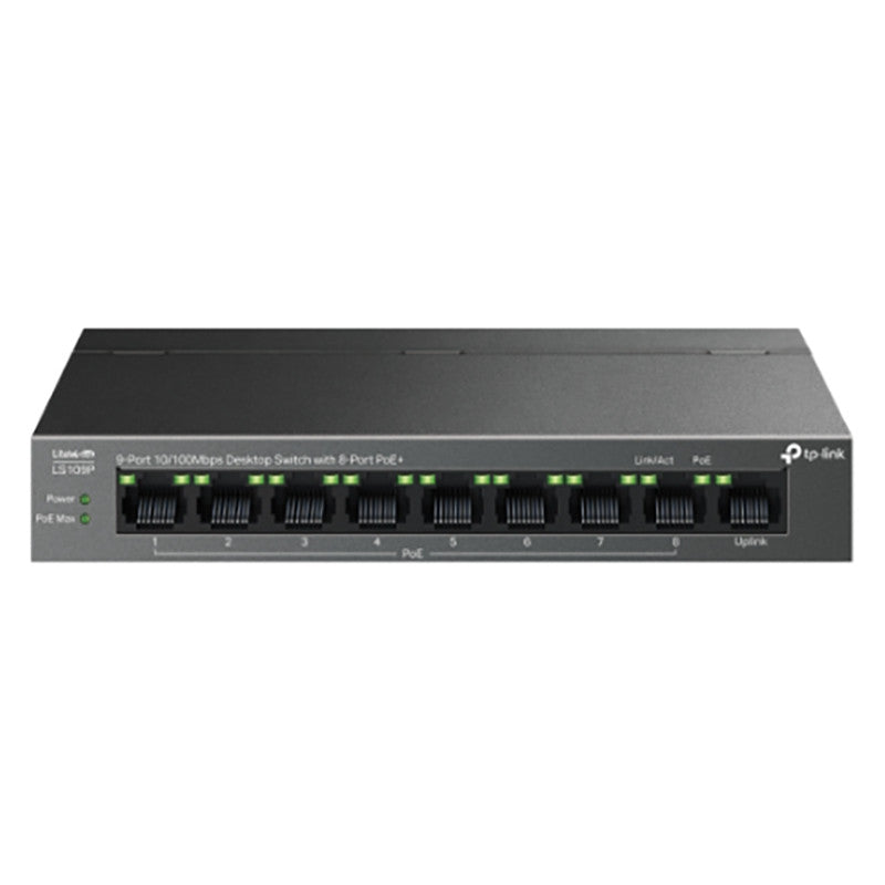 LS105LP | 5-Port / LS109P | 9-Port |10/100Mbps | Desktop | Network | Switch | 4-Port /8-Port| PoE