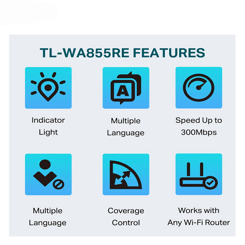 TL-WA855RE Wi-Fi Range Extender