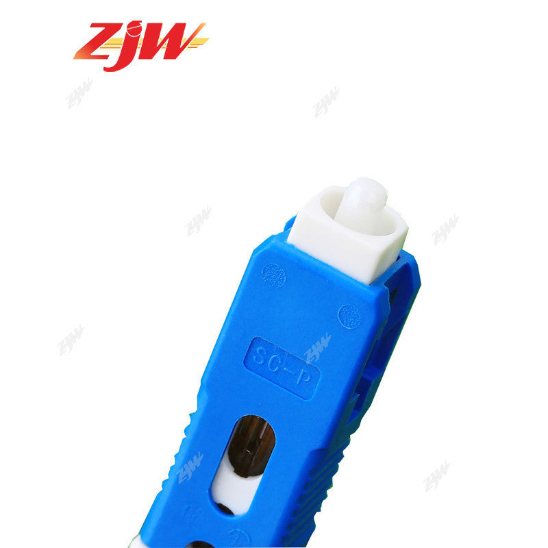 ZJW FTTH 5PCS Embedded Type Fast Connector SC UPC/APC Single Mode ESC250D Fast Connector