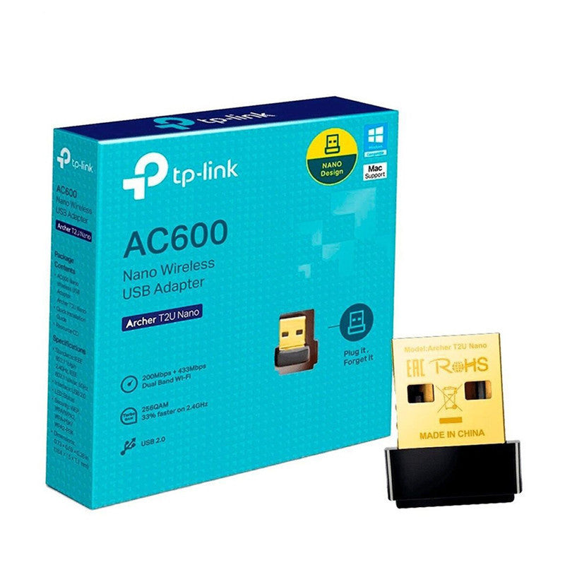 Archer T2U Nano  | Adapter| AC600 | Wi-Fi 5 | Wireless | WiFi | Receiver | USB