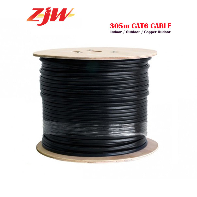 UTP CAT6 INDOOR NETWORK CABLE (CCA) 305meters