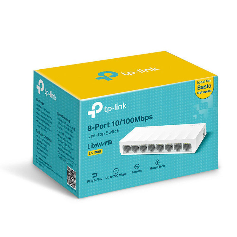 5 / 8 -Port 10/100Mbps Desktop Network Switch LS1005 / LS1008