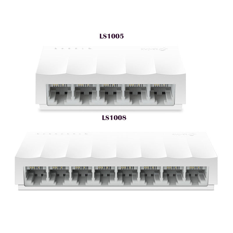 5 / 8 -Port 10/100Mbps Desktop Network Switch LS1005 / LS1008