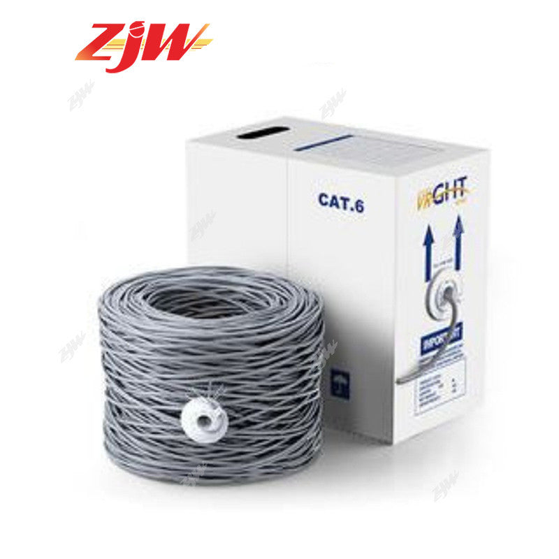 UTP CAT6 INDOOR NETWORK CABLE (CCA) 305meters