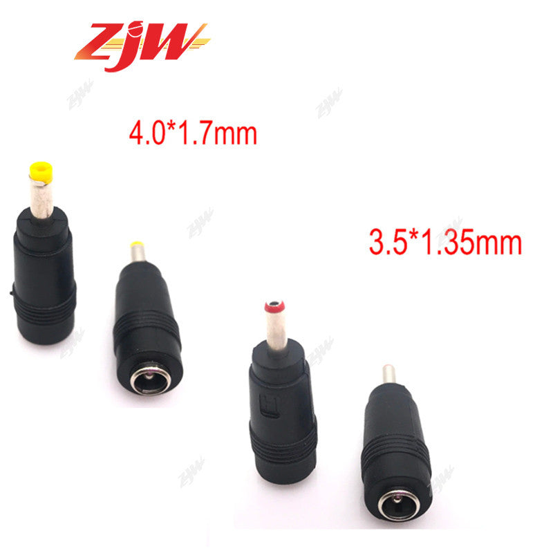 ZJW 8 Types  5.5X 2.1 MM DC Power Jack Female Plug Adapter Connectors Plug Connector Tips