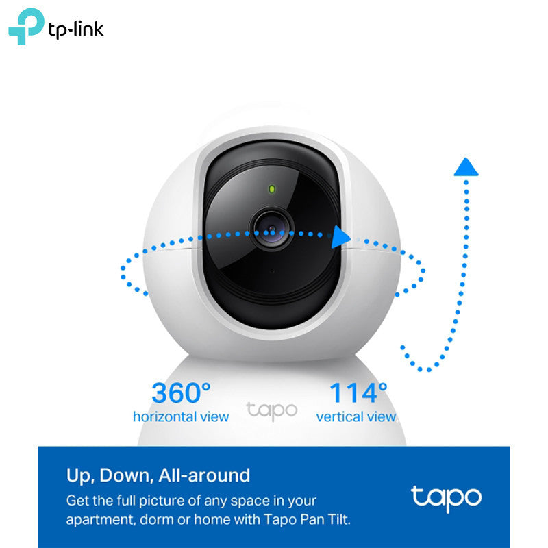 C200C TAPO 360° 1080P Pan/Tilt Home Security Wi-Fi Camera | WiFi Camera | TP LINK