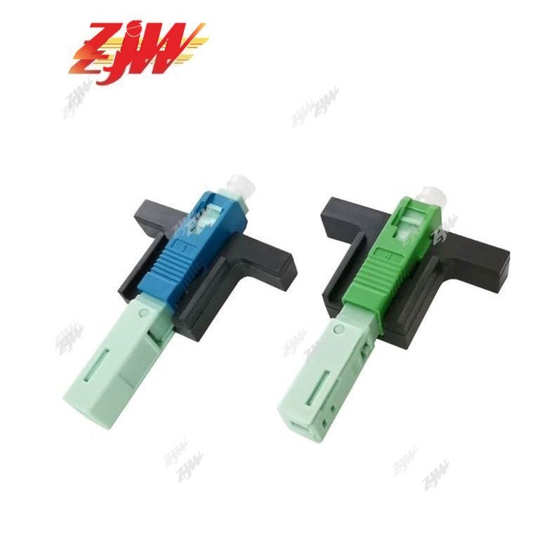 ZJW Fibre Optic SC Connector Butterfly SC Connector Fiber Optical Connector