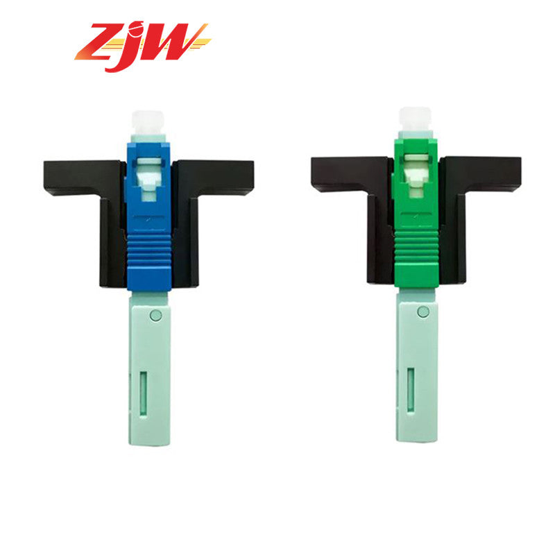 ZJW Fibre Optic SC Connector Butterfly SC Connector Fiber Optical Connector